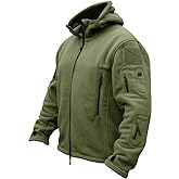 ReFire Gear Men's Warm Military Tactical Sport Fleece Hoodie Jacket