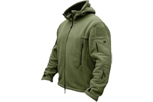 ReFire Gear Men's Warm Military Tactical Sport Fleece Hoodie Jacket