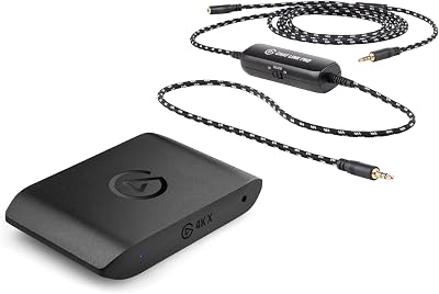 Elgato 4K X External Capture Card & Chat Link Pro Audio Adapter PS5 PS4 Switch
