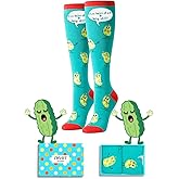Zmart Novelty Socks for Women - American Flag Burrito Pineapple Gifts, Pencil Taco Socks
