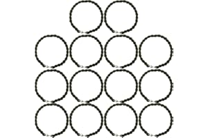 RONYOUNG 14PCS Elastic Boot Straps Military Leg Straps Blousing Garters with Metal Hooks for Navy Army Air Force