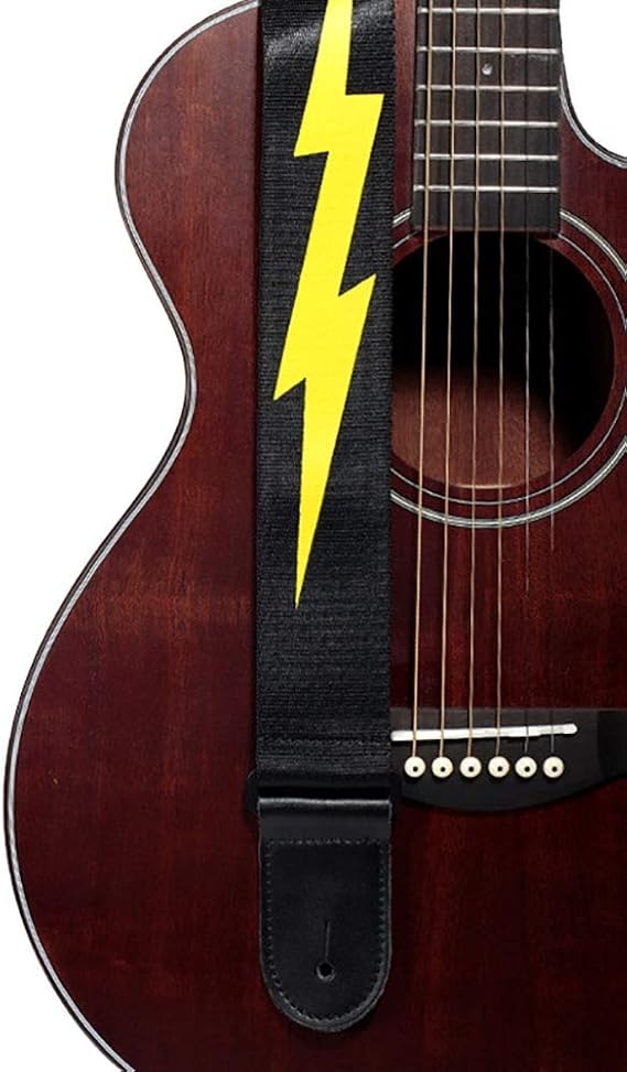 Sangle de guitare électrique acoustique double face universelle