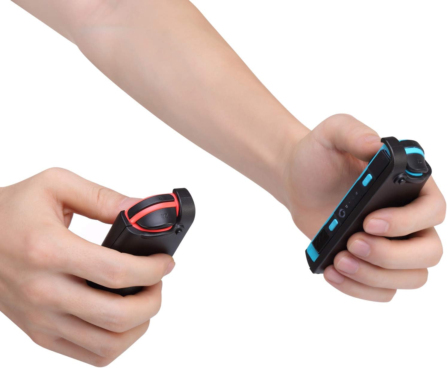 KINVOCA Battery Pack for Nintendo Switch, 10000mAh Switch Portable Charger with 18W Quick Charge, Charging and Battery Case with Detachable Joycon Grip, Kick Stand and Game Cartridges Storage: Home Audio & Theater