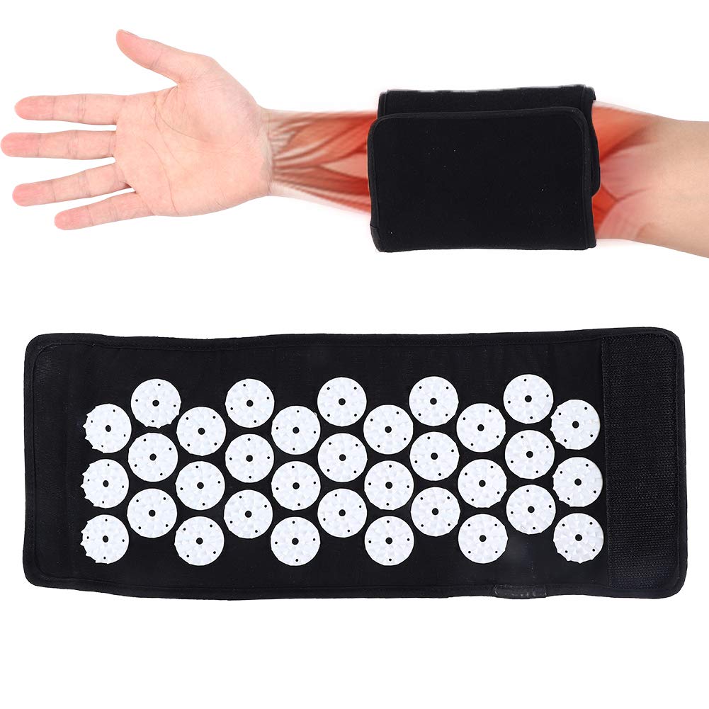 Acupressure Mat for Massage, Acupuncture Massage Arm Belt Pain Relief Yoga Fitness Acupressure for Massage Arm Strap
