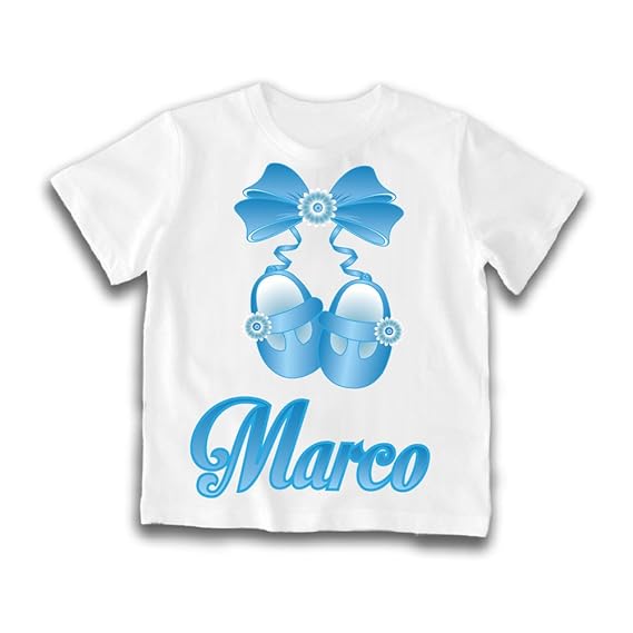 magliette con nome bambini