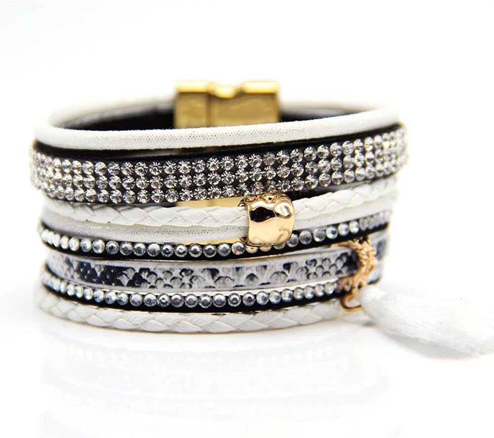 Lin SuuJewelry Silvertone Multibraided Brazilian Bracelet