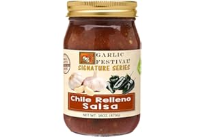 Garlic Festival Foods Chile Relleno Salsa 16oz.