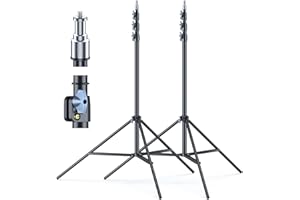 LINCO Lincostore Zenith 9 feet/288 cm Photo Studio Light Stands Set of Two for HTC Vive VR, Video, Portrait, and Product Photography