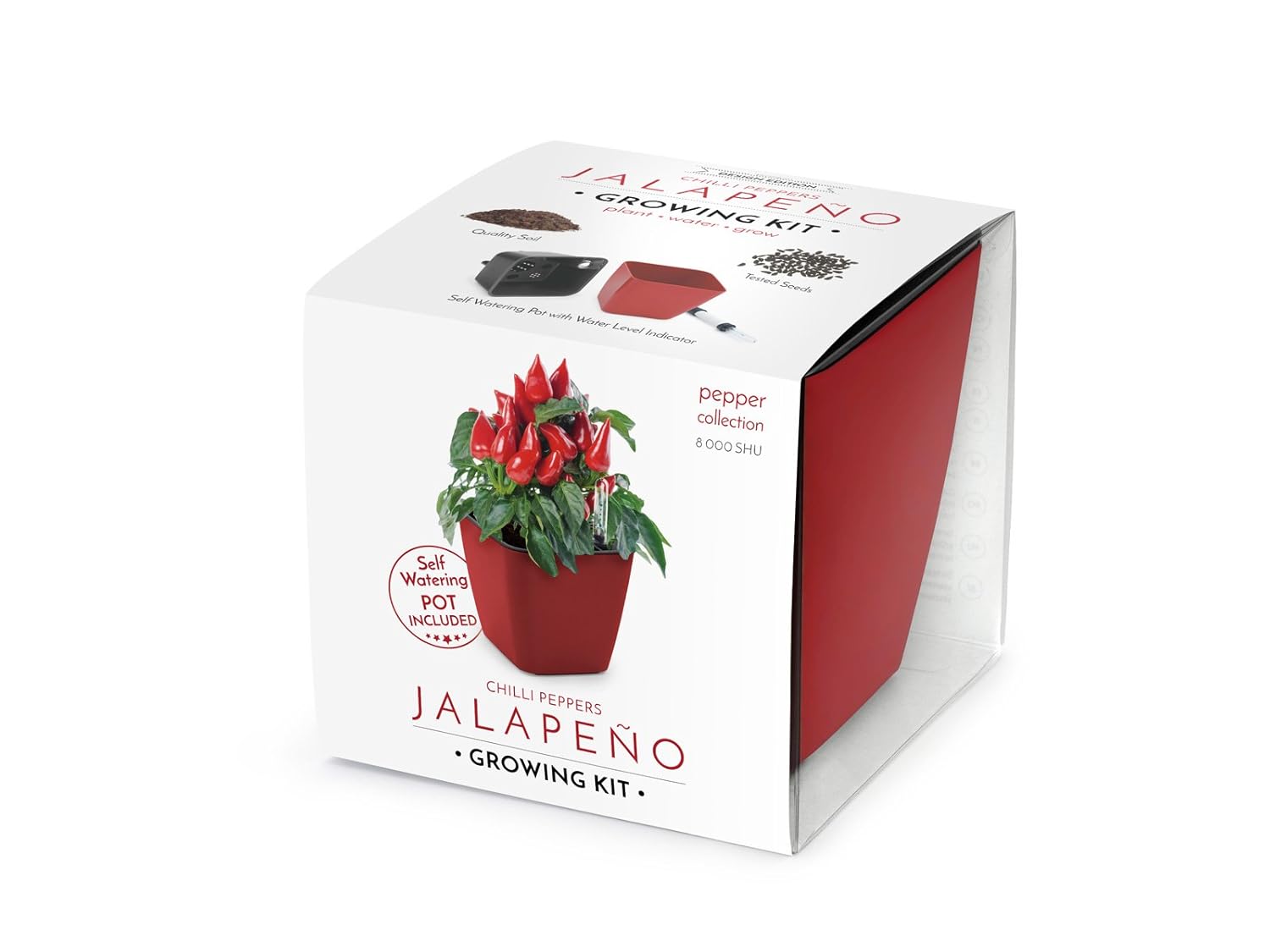 Domestico Kit de Jalapeños para cultivar, Chilli peppers growing ...