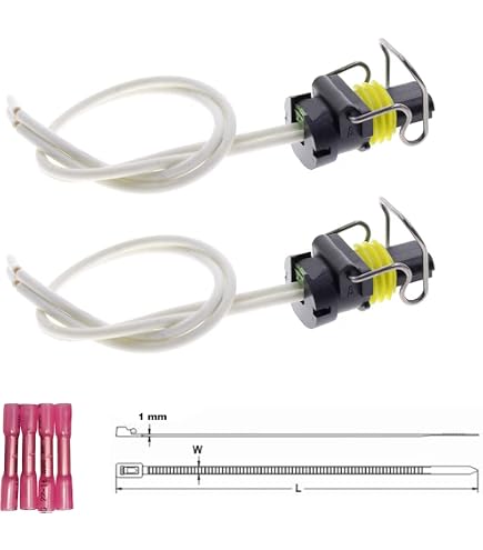 thumbnail image 2 of Muzzys 2-Wire Pigtail Connector - Ford Power Stroke & Duramax Engine Harness 2 of 14