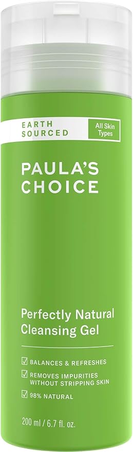 paula's choice earth sourced perfectly natural cleansing gel