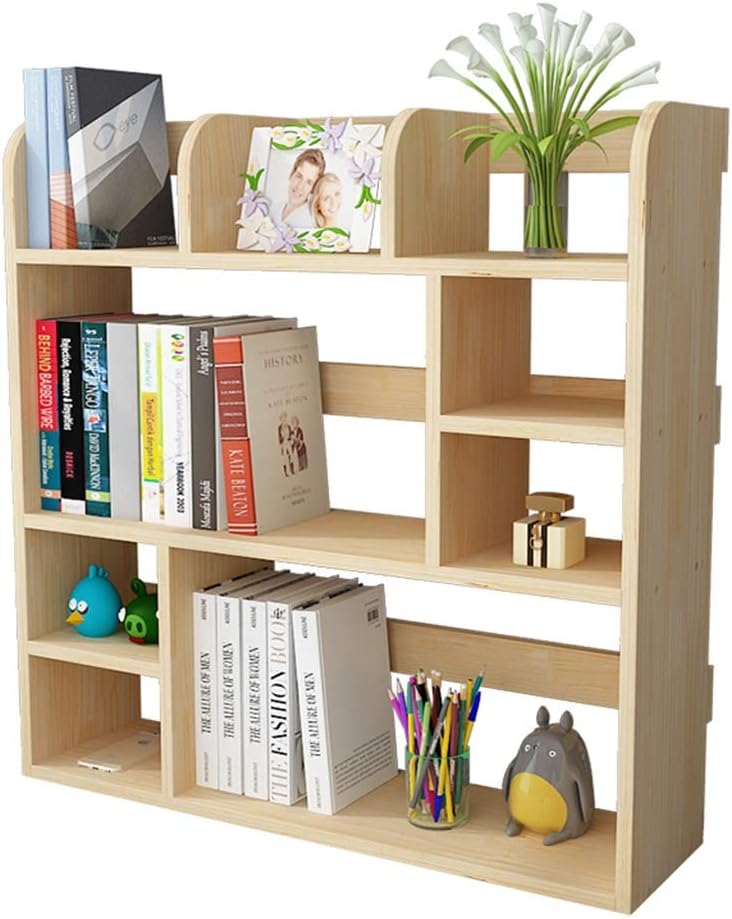 Bookcases Desk Solid Wood Student Desk Desk Shelf Simple Kid S Desktop Bookcase Shelf Office Desk Storage Bay Window Color Wood Size 60 21 5 80cm Amazon Ca Home Kitchen