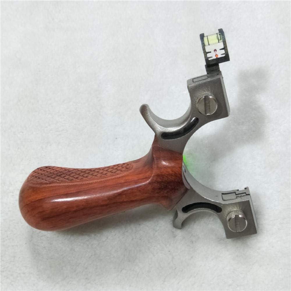 WPCHOU Slingshot red Sandalwood Solid Wood Slingshot