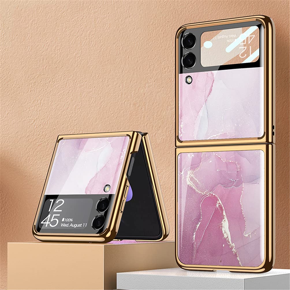 SHIEID Case for Samsung Galaxy Z Flip3 5G,Case Ultra-Thin PC Phone Cover with Samsung Galaxy Z Flip3 5G,Cover for Samsung Galaxy Z Flip3 5G,KBL3 — image 1