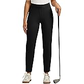 Willit Women's Golf Pants Ankle Travel Stretch Petite Pants for Casual Dress Work with 2 Pockets