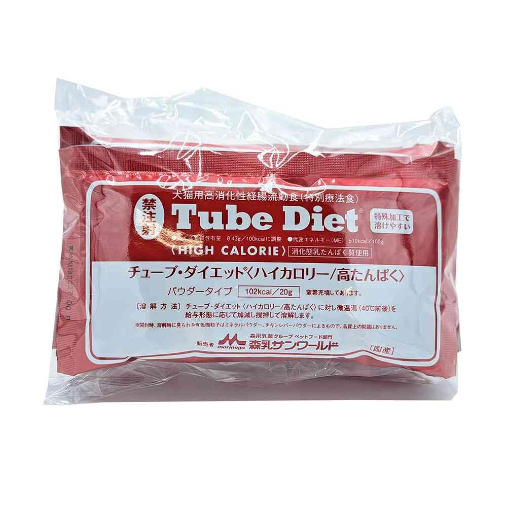 チューブダイエット 森乳サンワールド 犬猫用 チューブ・ダイエット ハイカロリー／高たんぱく 20g×5商品画像