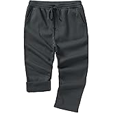 Weintee Women's Plus Size Petite Sweatpants Fleece Pants for Winter