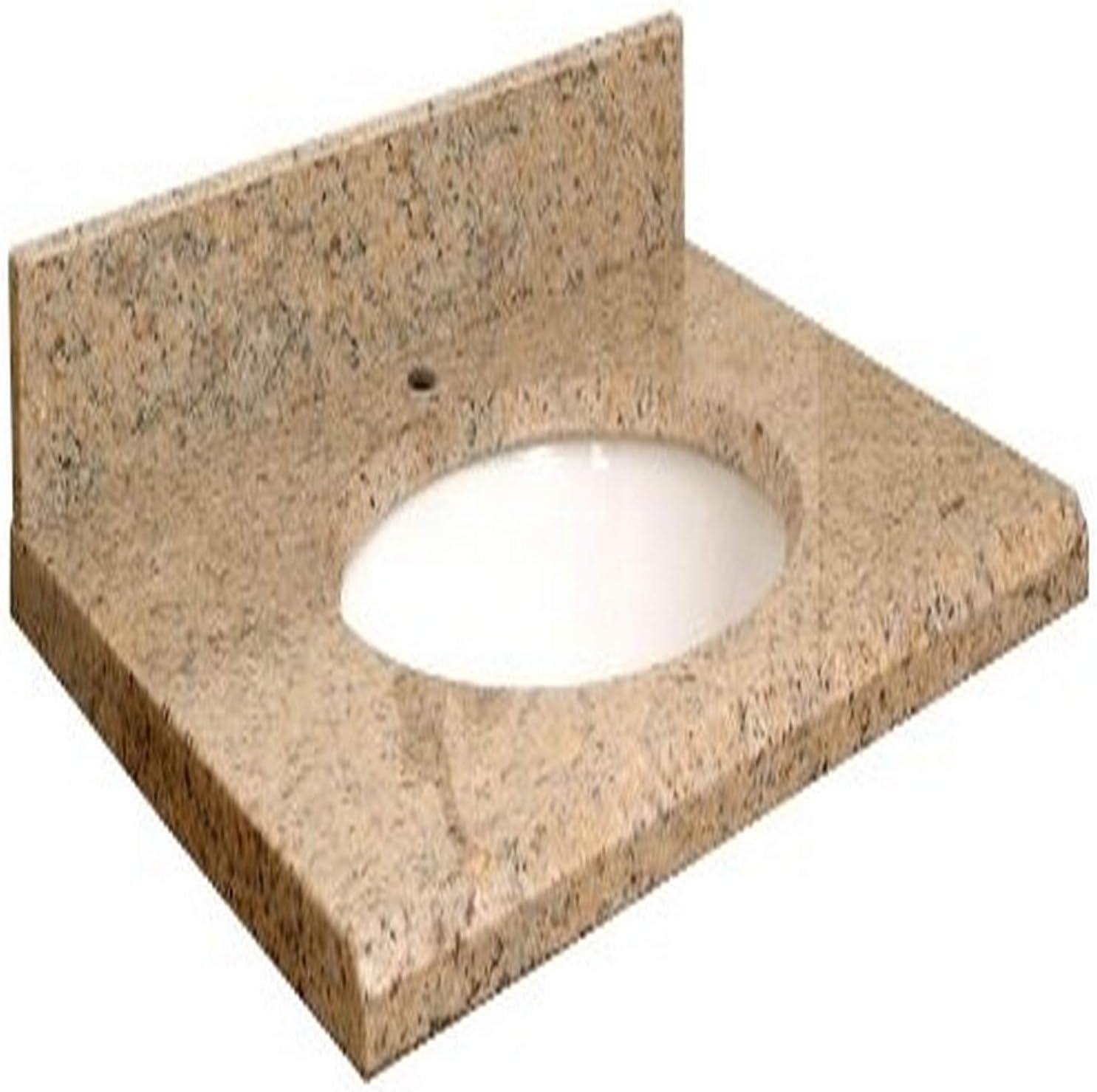 Samson G3719E1EW1 Granite Vanity Top 31x19 with Single Undermount