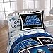 Star Wars Classic Logo Twin/Full Comforter - Super Soft Kids Reversible Bedding features Darth Vader - Fade Resistant Polyester Includes 1 Bonus Sham (Official Star Wars Product)