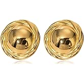 Chunky Gold Earrings for Women