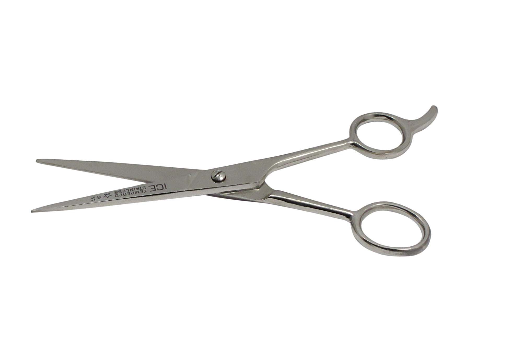 SE6.5" Ice Tempered Stainless Steel Barber Scissors - SP104
