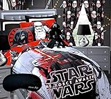 New! Star Wars Episode VII 8 Pc SUPERSET! Comforter, Full Sheets, 2 Pillowcases, Home Style Sleep Mask + BONUS Kylo Ren SOCKS! (Bedding Bundle)