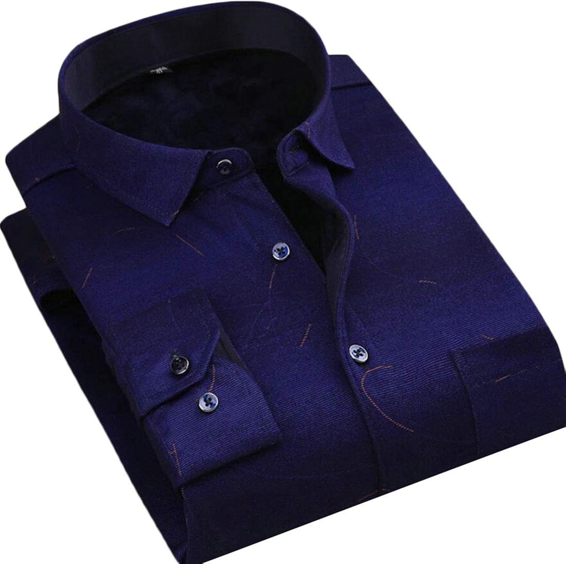 Casual Button-Down Shirts Alion Mens 