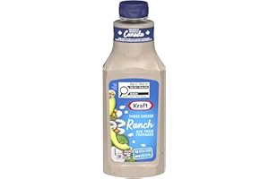 Kraft Three Cheese Ranch Salad Dressing, 425 ml Bottle