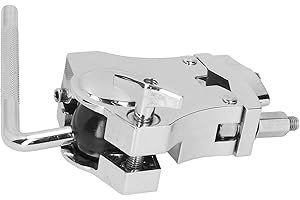 SHANRYA Tom Drum Rack Mount, Drum Clamp, Durable Zinc Alloy Tom Drum Rack, Exquisite Craftsmanship Not Easy To Fade Strong Hardness for Drum All Types Of Brackets