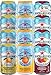 San Pellegrino Variety Pack! Lemon, Orange, Orange and Pomegranate Natural Sparkling Fruit Juice, 11.15oz Can (4 x 3 Flavors, Total of 12 Cans)