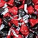 WH Candy Black and Red Hershey's Kisses 1lb (Free Cold Packaging)