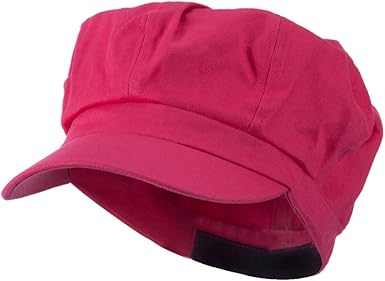 cotton elastic newsboy cap