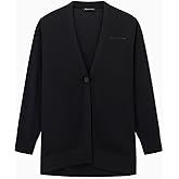 Armani Exchange Womens Knitted Merino Wool Cardigan