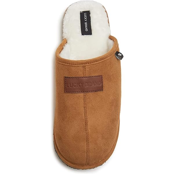 Lucky Brand Pantofole Ragazzo Con Motivo Scozzese – Morbide, Antiscivolo, Con Fodera In Pile