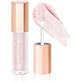 DEARDAHLIA Paradise Shine Eye Sequins (Enchanted) - Lightweight Liquid Glitter Eyeshadow, Minimal Fallout, High-Shine Pearl Finish, Lightweight, Blendable, Vegan Korean Eye Makeup. 0.14 oz