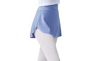 Daydance Girls Women Pull On Ballet Skirt Elastic Mini Skirt for Dancing