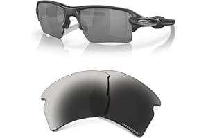 OAKLEY Authentic Flak 2.0 XL OO9188 Polarized REPLACEMENT Lenses +BUNDLE Bag+ Bundle Microfiber Pouch -FRAMES NOT INCLUDED