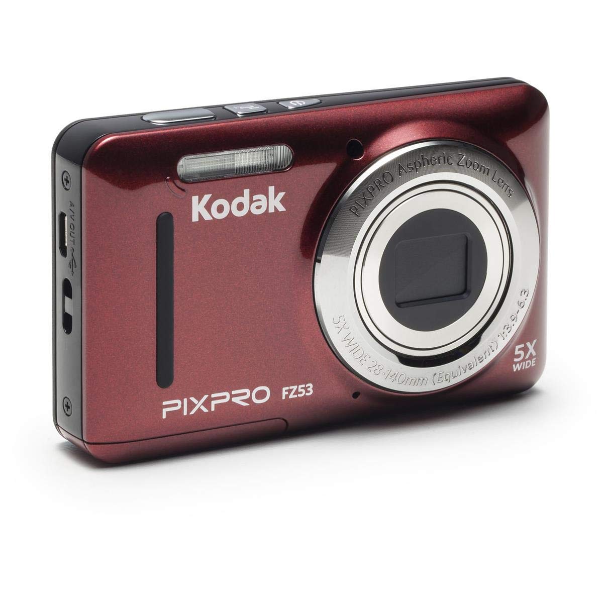 Kodak PIXPRO Friendly Zoom FZ53RD 16MP Digital Camera With 5X Optical