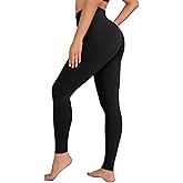 VALANDY High Waisted Leggings for Women Stretch Tummy Control Workout Running Yoga Pants Reg&Plus Size