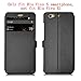 BLU VIVO 5 case, KuGi BLU VIVO 5 case - MX style ultra-thin PU Leather Case for BLU VIVO 5 5.5 inch smartphone. (Black)