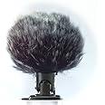 YH&YX Furry Cover Windscreen Windshield Muff Compatible for SHURE MV88 Microphone