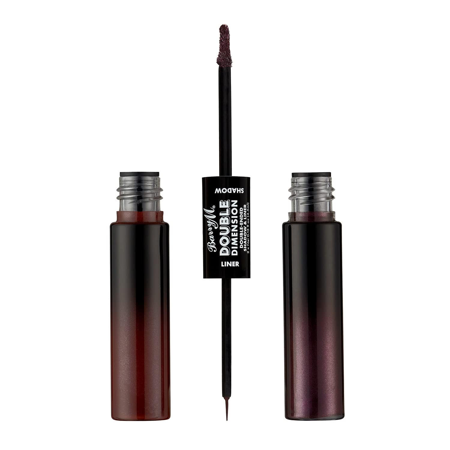 Barry M Double Dimension Double Ended Duo Eye Shadow and Eye Liner, Purple Parallel