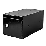 EIENHOSHI Steel Cash Drop Box, Money Safe Box with