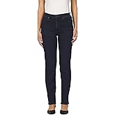 DEAR JOHN Frankie Straight Leg Jeans Women's High Rise Cropped Comfort Stretch Denim