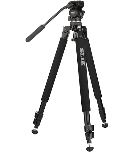 Amazon.com : SLIK Tripods 504 QF II Video Tripod : Electronics