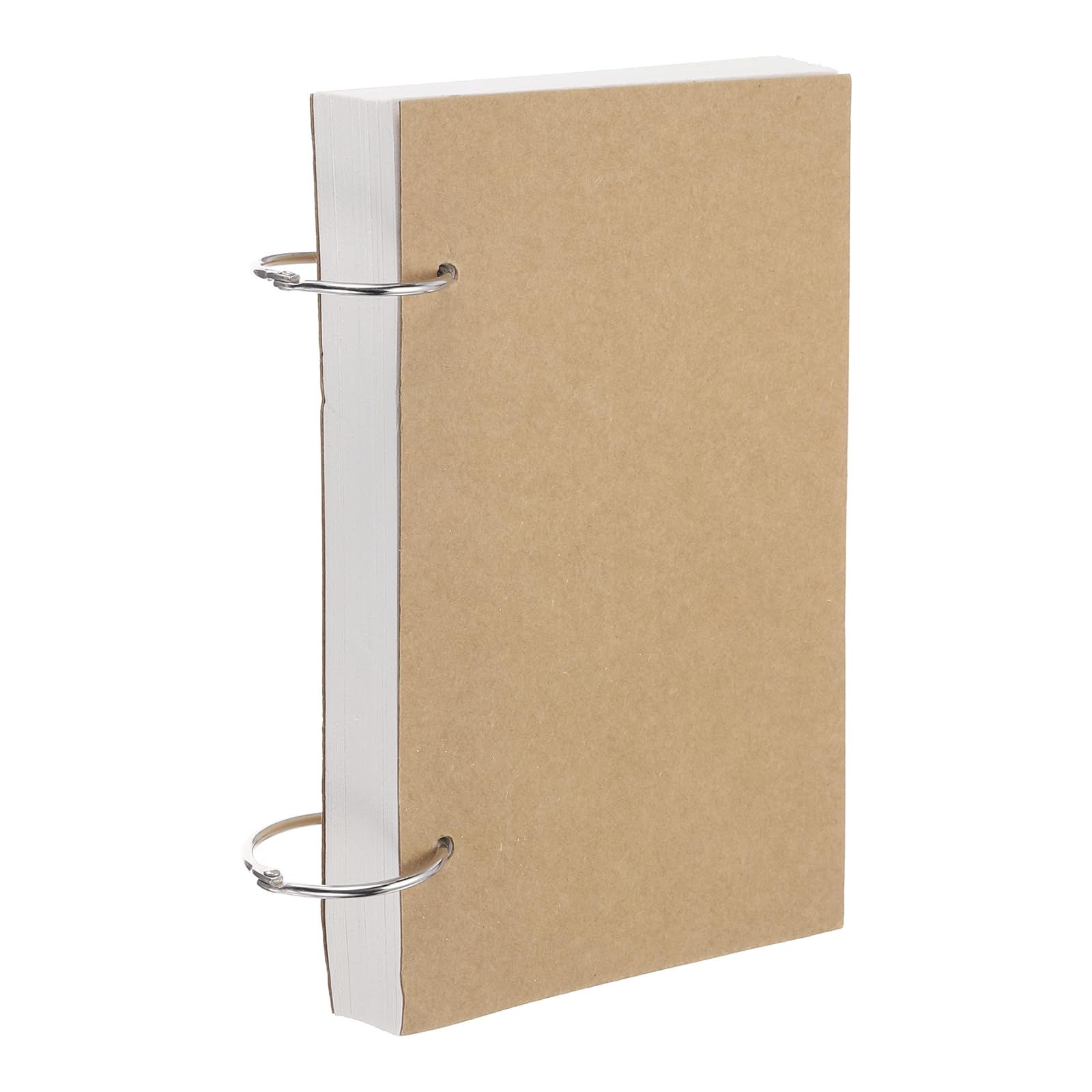 Photo 1 of PATIKIL 6 x 8" Loose Leaf Sketch Book, 75 Sheets 150 Pages 160GSM Refillable Thickened Spiral Sketchbook for Drawing Painting Art Journal