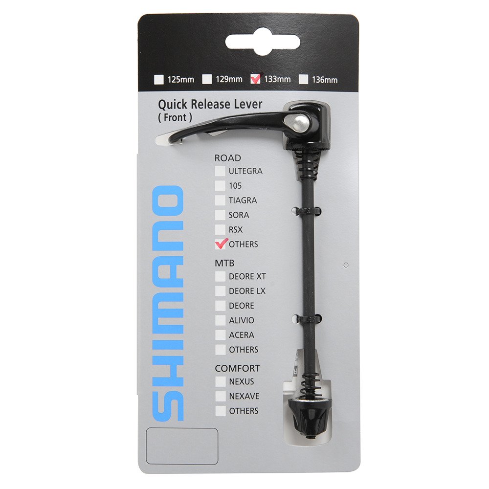 Shimano WH-R501 complete quick release 133 mm, black