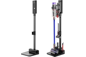 Foho Vacuum Stand Storage Dock Dockings Station Compatible for Dyson V7 V8 V10 V11 V12 V15 SV18 SV21, Storage Bracket Stand Compatible for Dyson Cordless Stick Vacuum Cleaner and Accessary