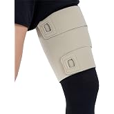 Alta Medical SiennaWrap Compression Thigh Wrap for Lymphedema and Lipedema - Adjustable Support Brace for Men and Women - Designed by a Therapist - Made in USA