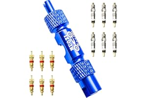 MUQZI Tubeless Bike Tire Tool, Repair Kits and Sealant Injector Syringe kit with Valve Core Valve Removal Tool Set, Multiple Options